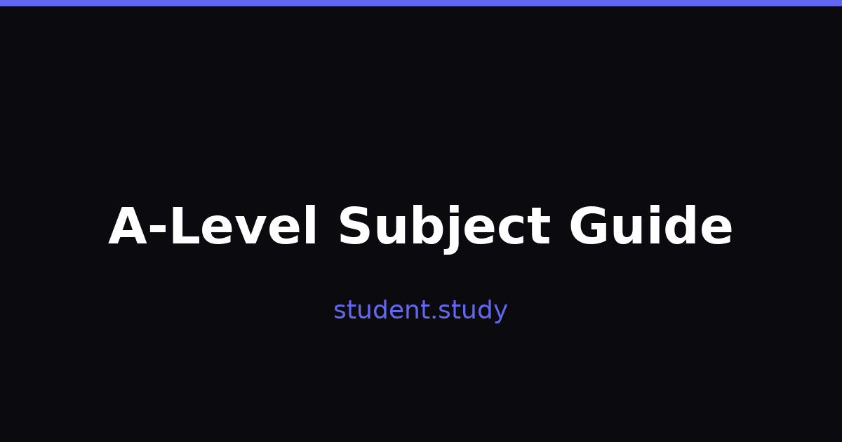 A-Level Subject Combinations: What to Choose for Your Career